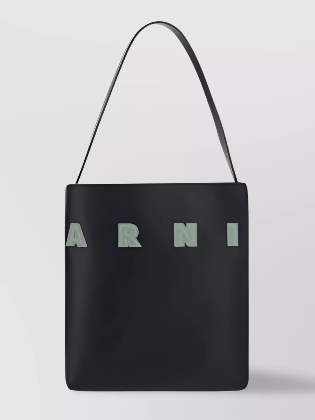 Marni   Leather strap shoulder bag