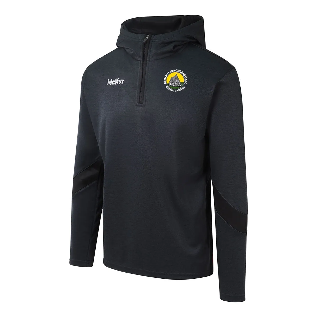 Mc Keever Carna Cashel GAA Core 22 1/4 Zip Hoodie - Adult - Black