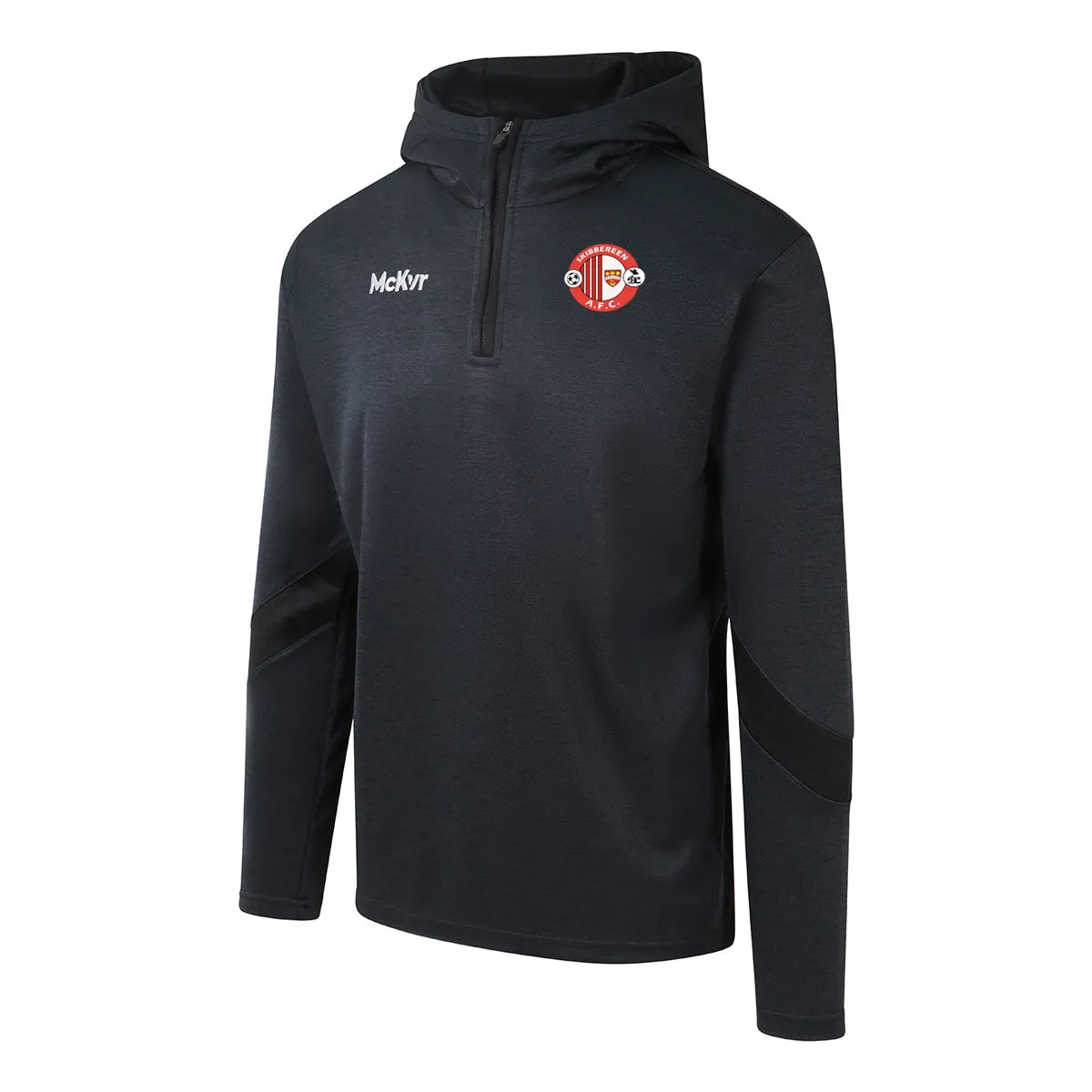 Mc Keever Skibbereen AFC Core 22 1/4 Zip Hoodie - Adult - Black