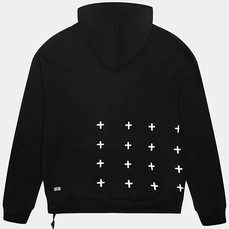 Men And Women Ksubi 4 X 4 Biggie Pullover Hoodie In Black