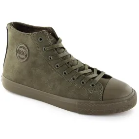 Men's sneakers over the ankle insulated khaki Big Star OO174250 green