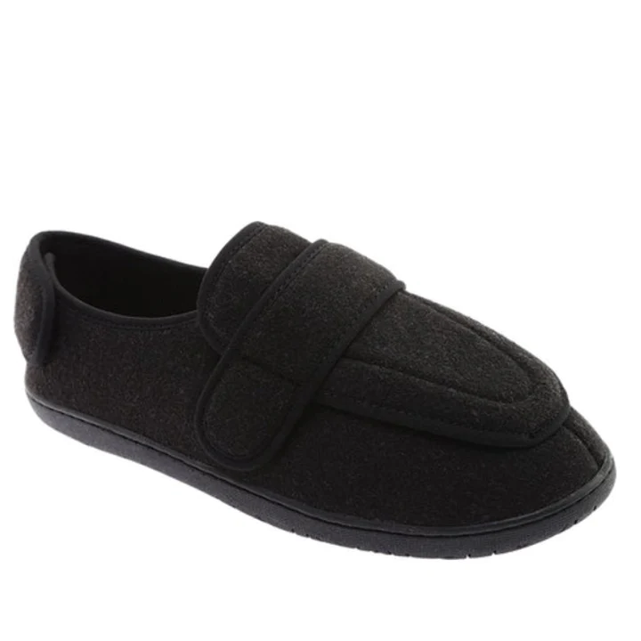 Men’s Foamtreads Physician Slipper – Charcoal