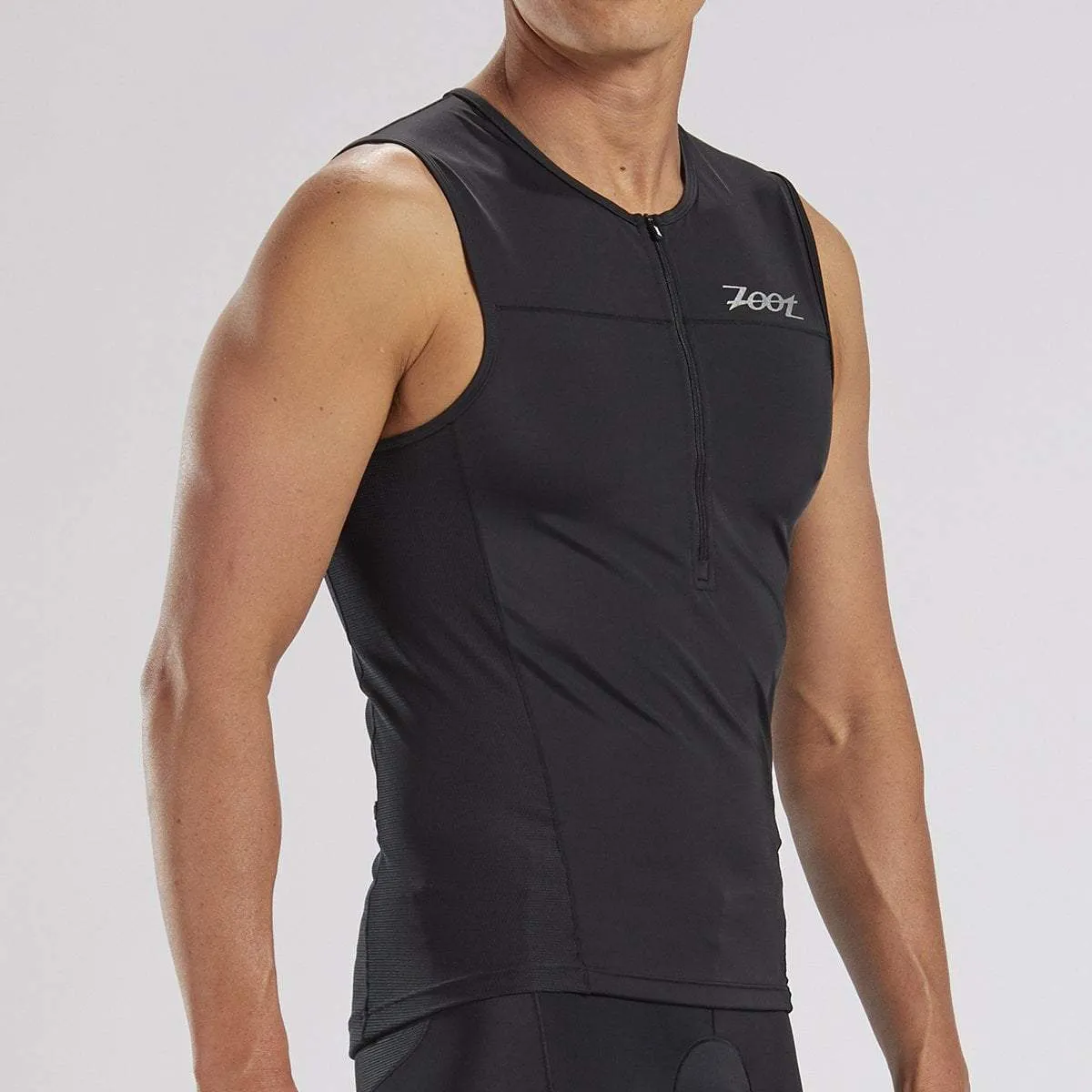 Mens Core+ Tri Tank - Black