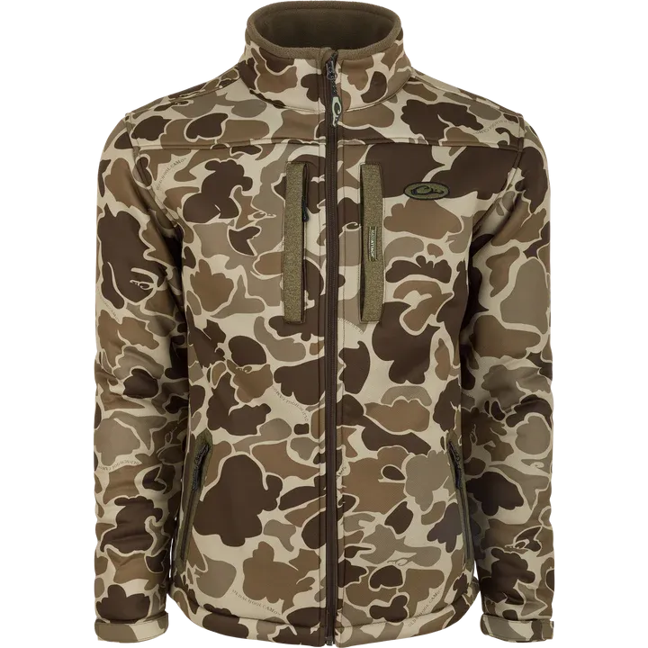 MEN'S DRAKE LST Silencer Full Zip Jacket OLD SCHOOL CAMO DW1065-016