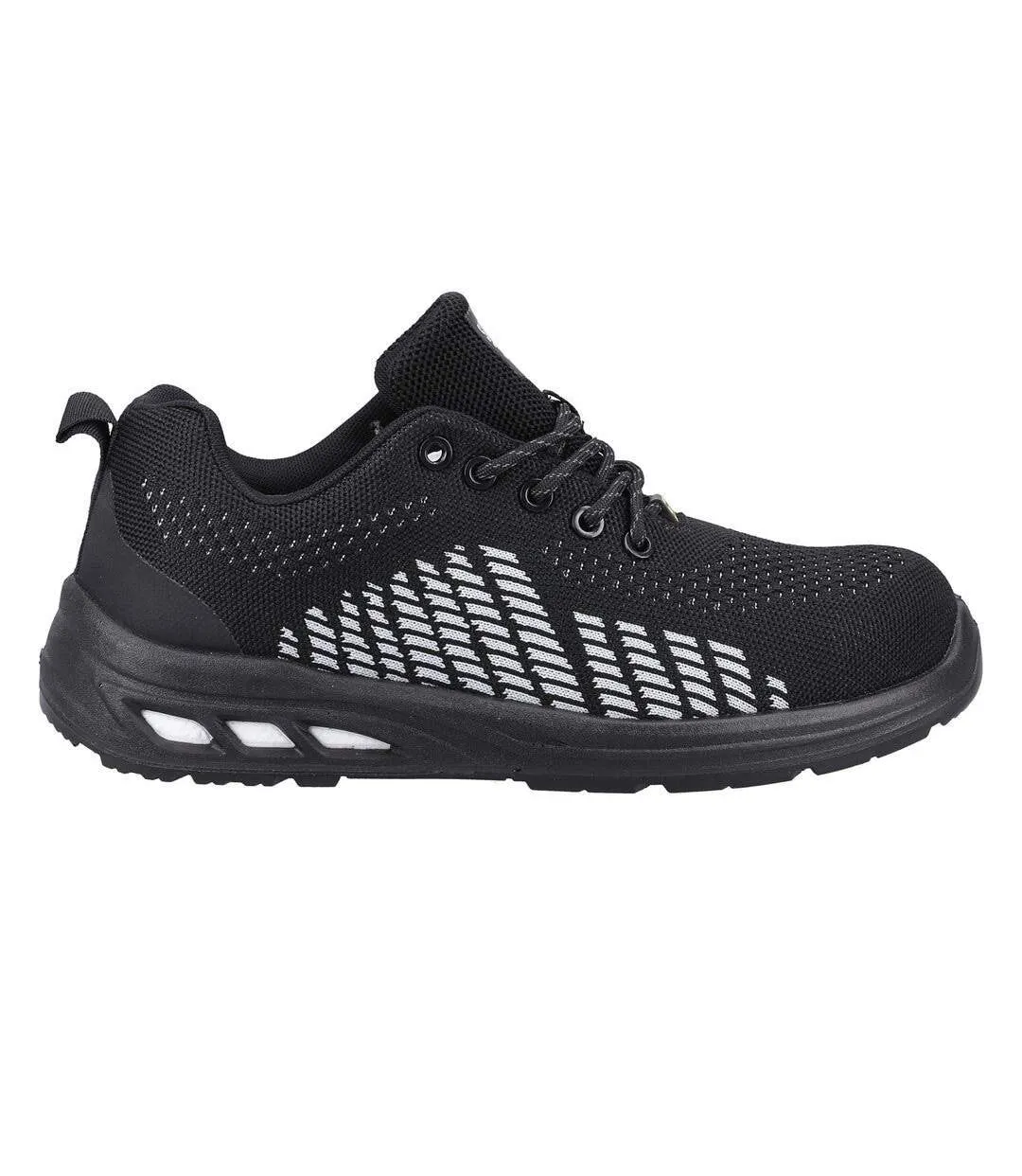 Mens fitz safety trainers black Safety Jogger