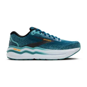 Men's Ghost Max 2 Running Shoe - Moroccan Blue/Aqua/Orange Pop - Regular (D)