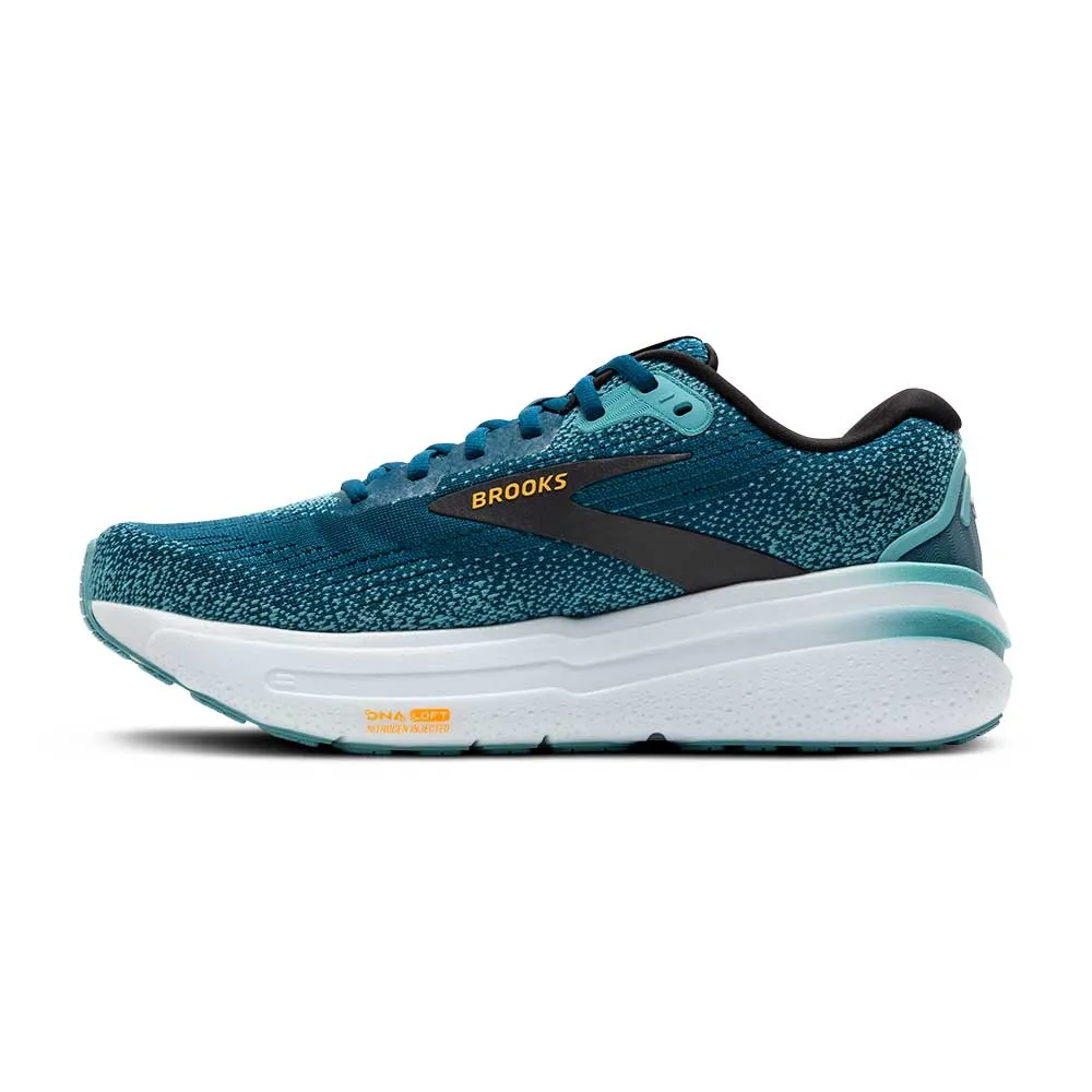 Men's Ghost Max 2 Running Shoe - Moroccan Blue/Aqua/Orange Pop - Regular (D)