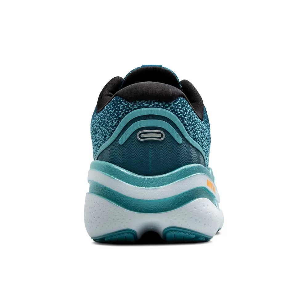 Men's Ghost Max 2 Running Shoe - Moroccan Blue/Aqua/Orange Pop - Regular (D)