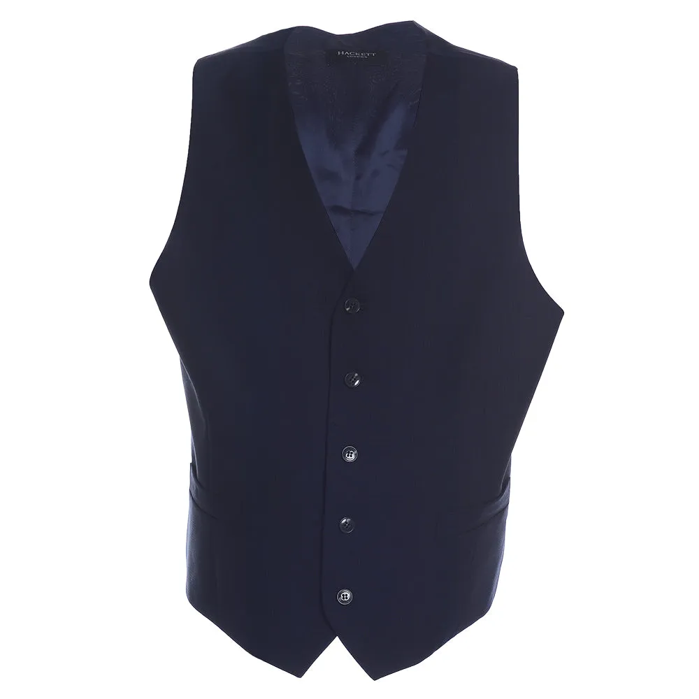 Men's Hackett, Navy Pow SB5 Waistcoat in Navy