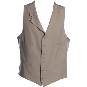 Men's Hackett, Wool SB Waistcoat in  Ecru