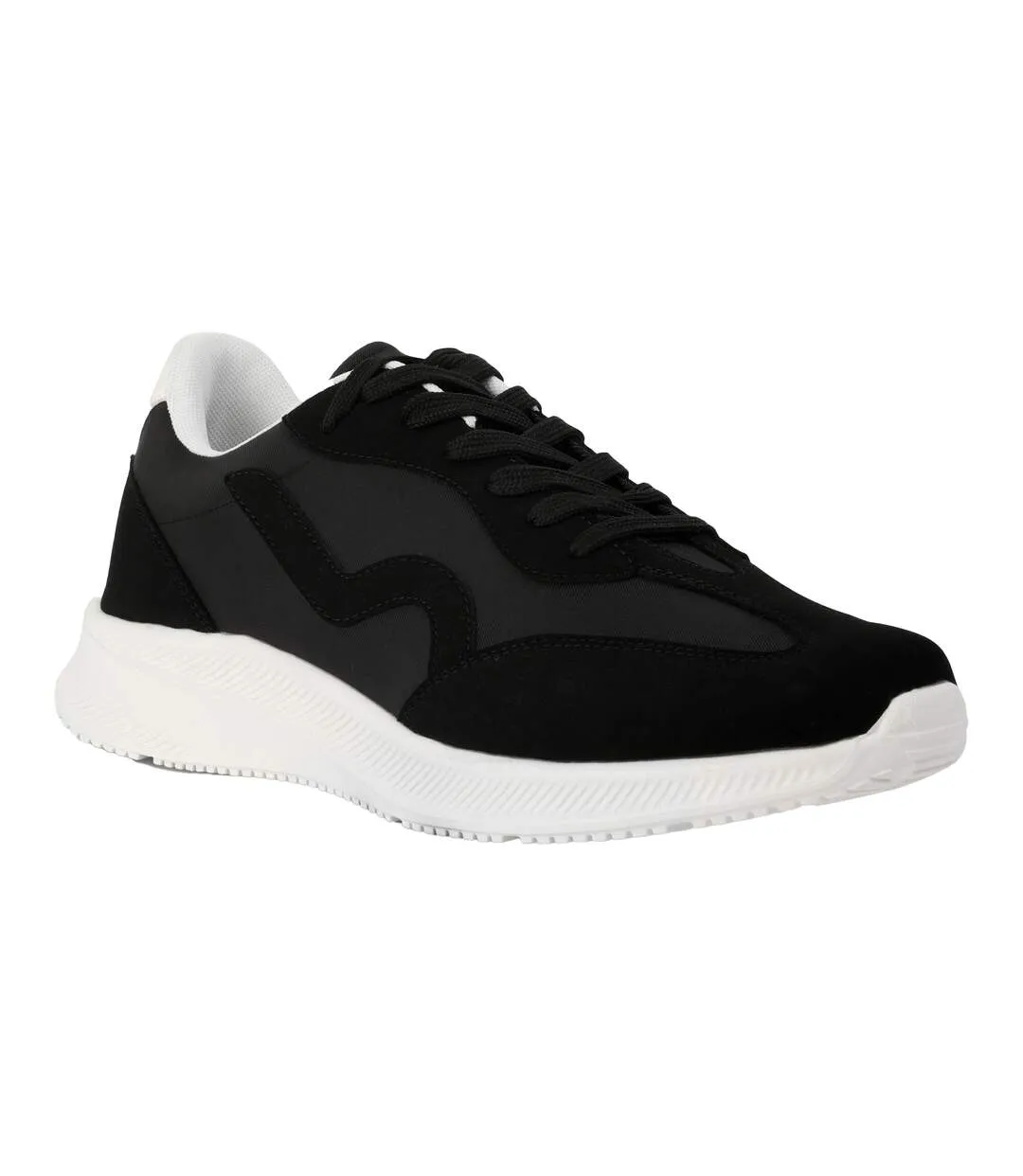 Mens marine retro trainers black Regatta