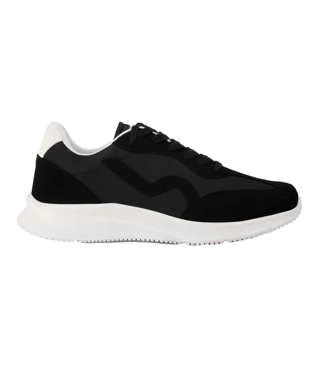 Mens marine retro trainers black Regatta