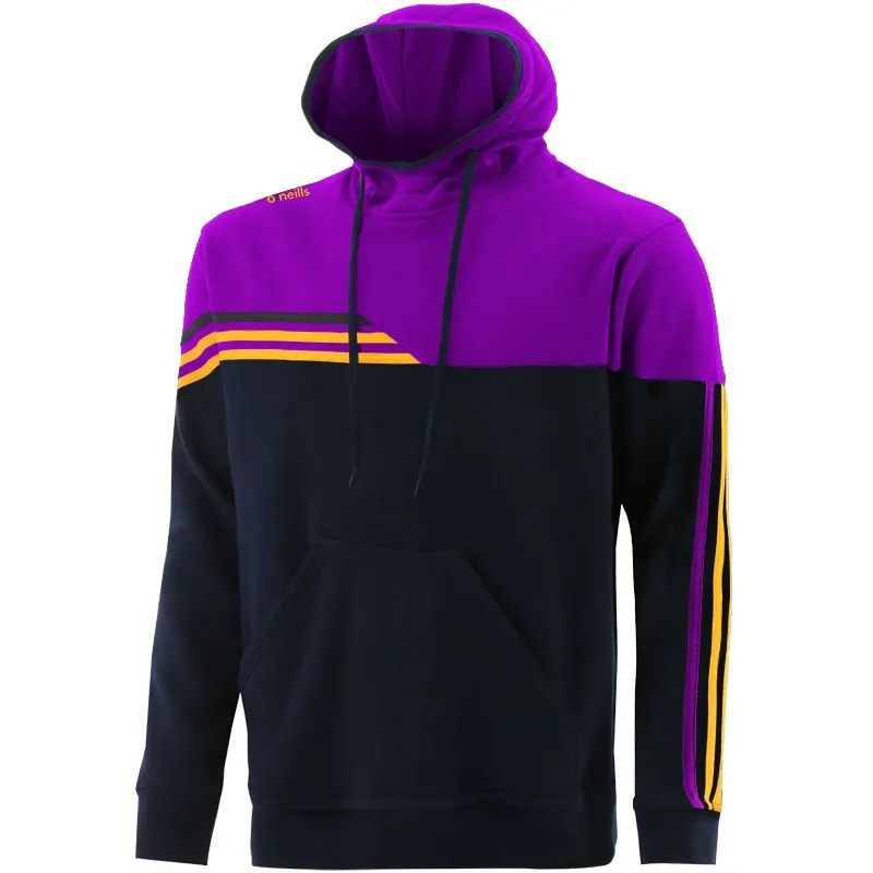 Men's Nevis Fleece Overhead Hoodie Marine / Purple / Amber