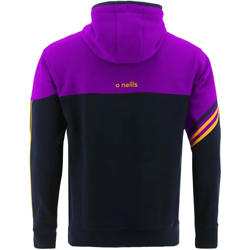 Men's Nevis Fleece Overhead Hoodie Marine / Purple / Amber