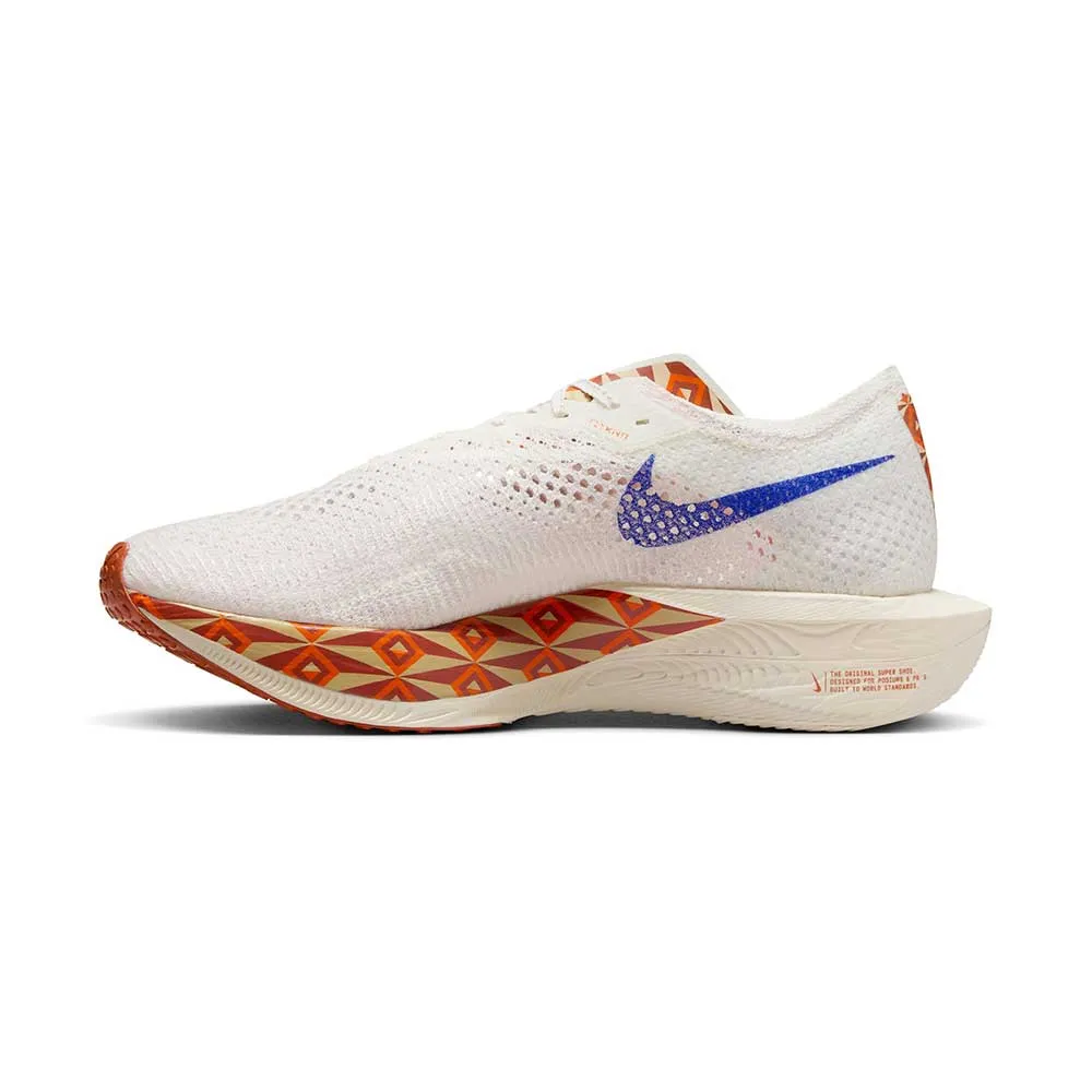 Men's Nike ZoomX Vaporfly Next% 3 Running Shoe - Sail/Hyper Royal/Safety Orange - Regular (D)