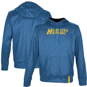 Men's ProSphere Blue Hofstra University Pride Softball Name Drop Pullover Hoodie