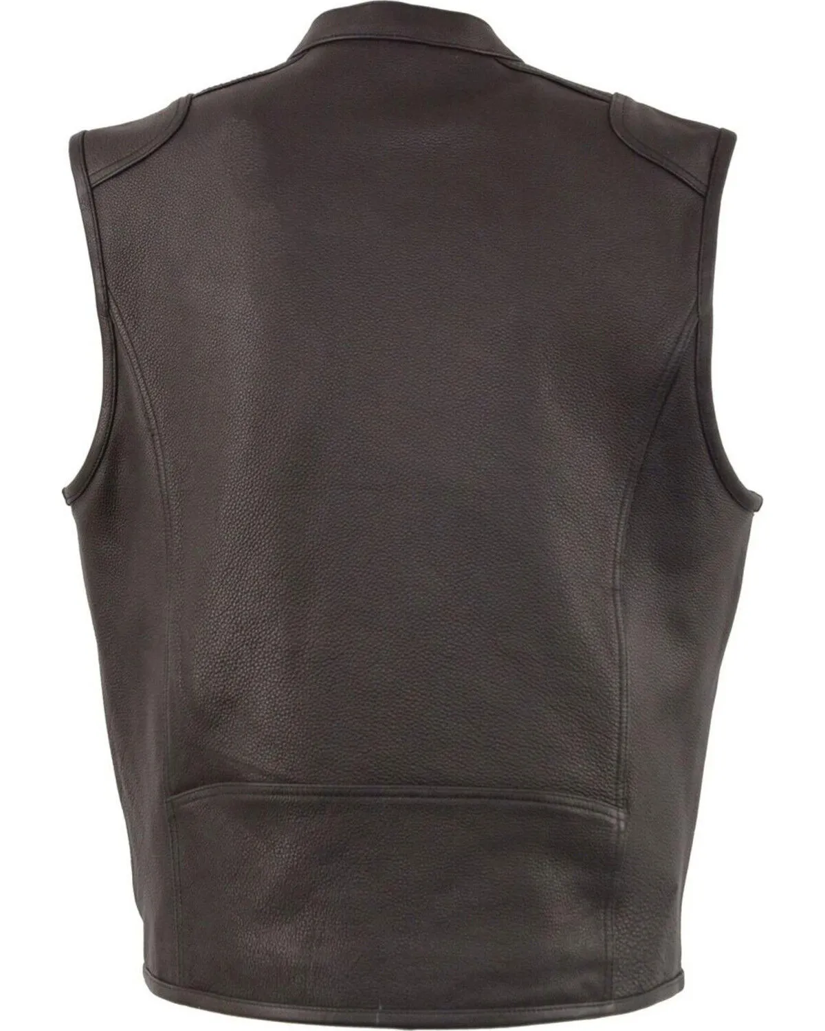 Milwaukee Leather Men's Cool Tec Leather Vest - Big 3X