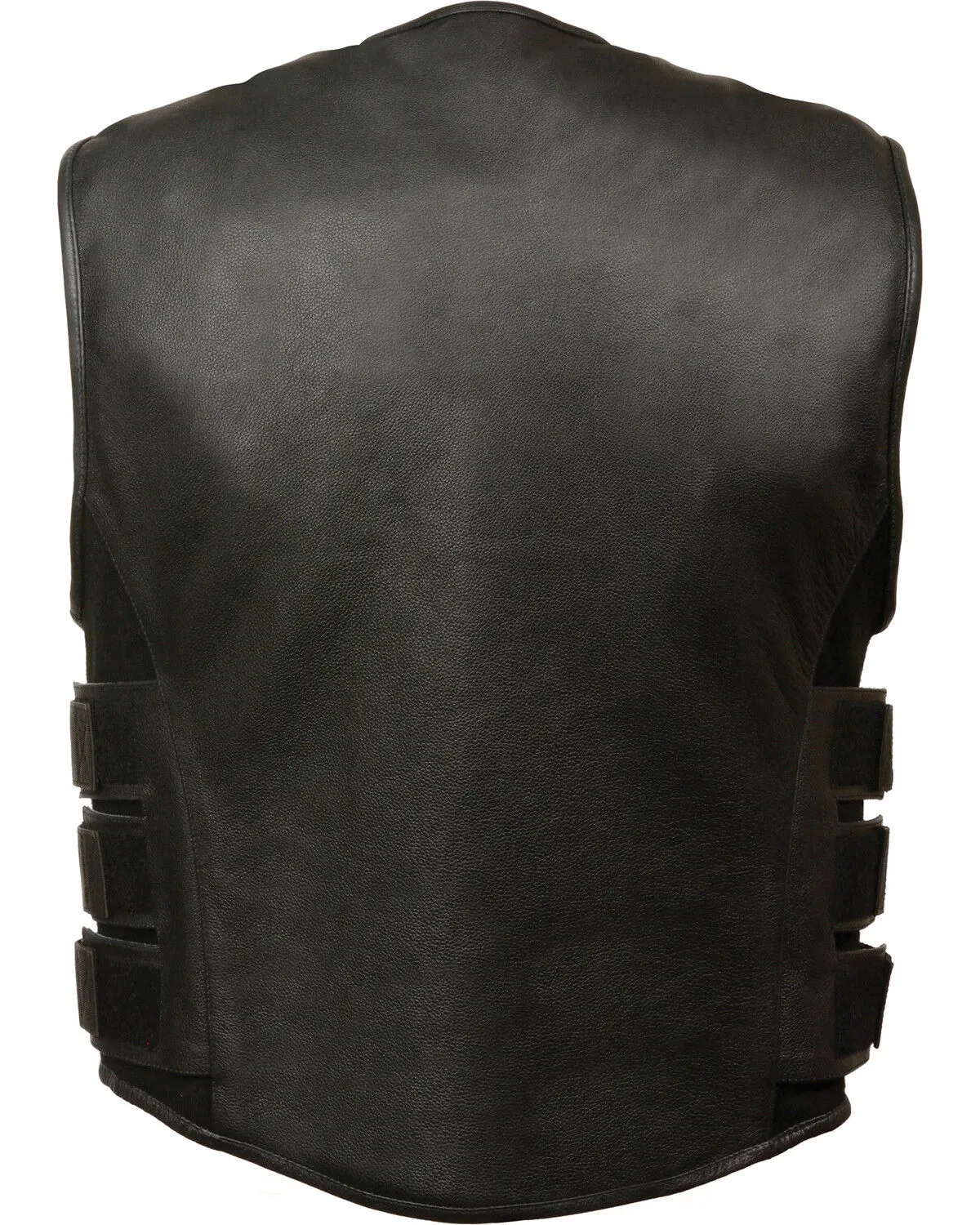 Milwaukee Leather Men's SWAT Style Zipper Front Vest - Big