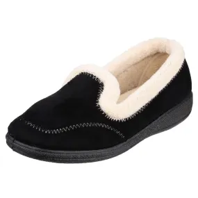 Mirak Maier Memory Foam Slipper Black