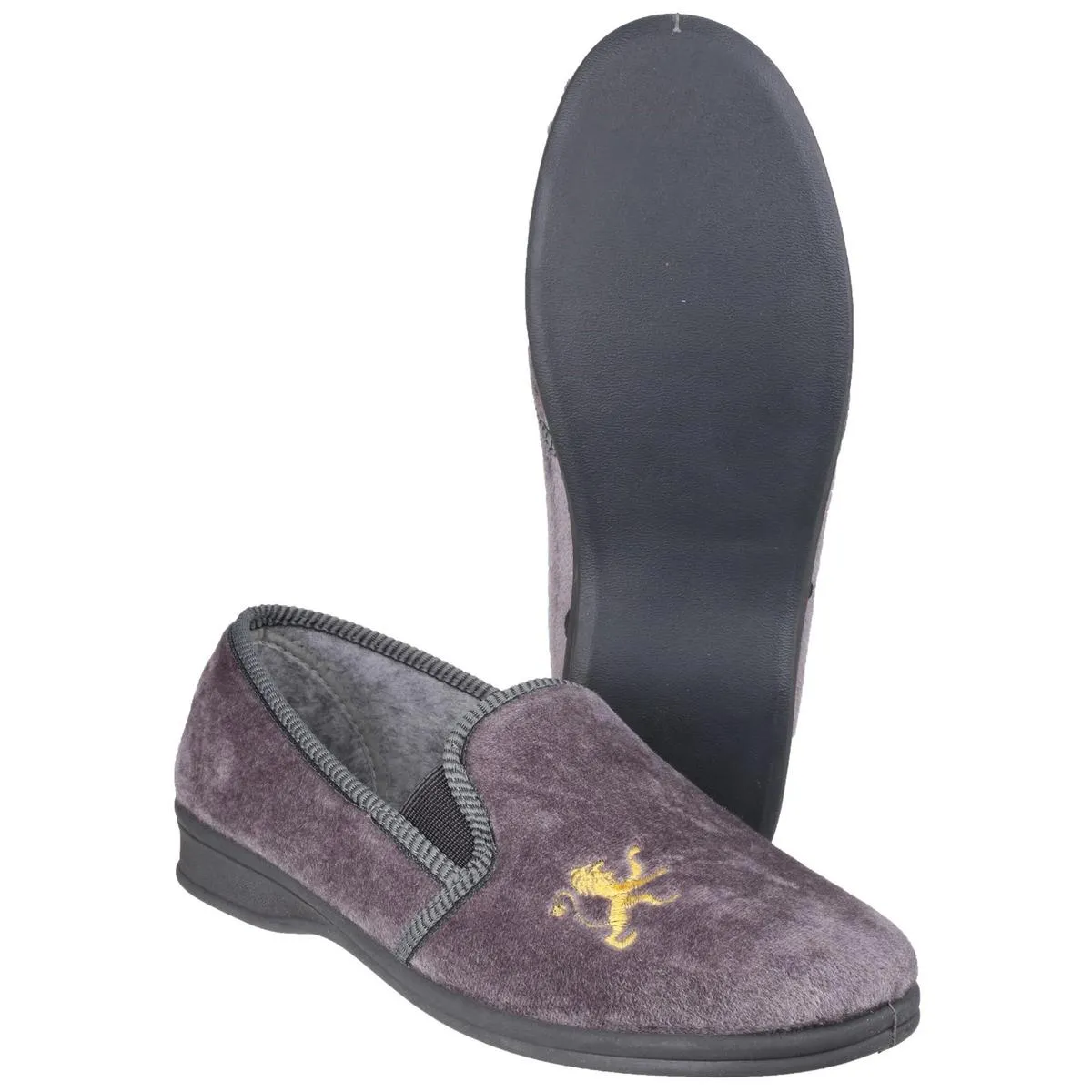 Mirak Warminster Slipper Grey