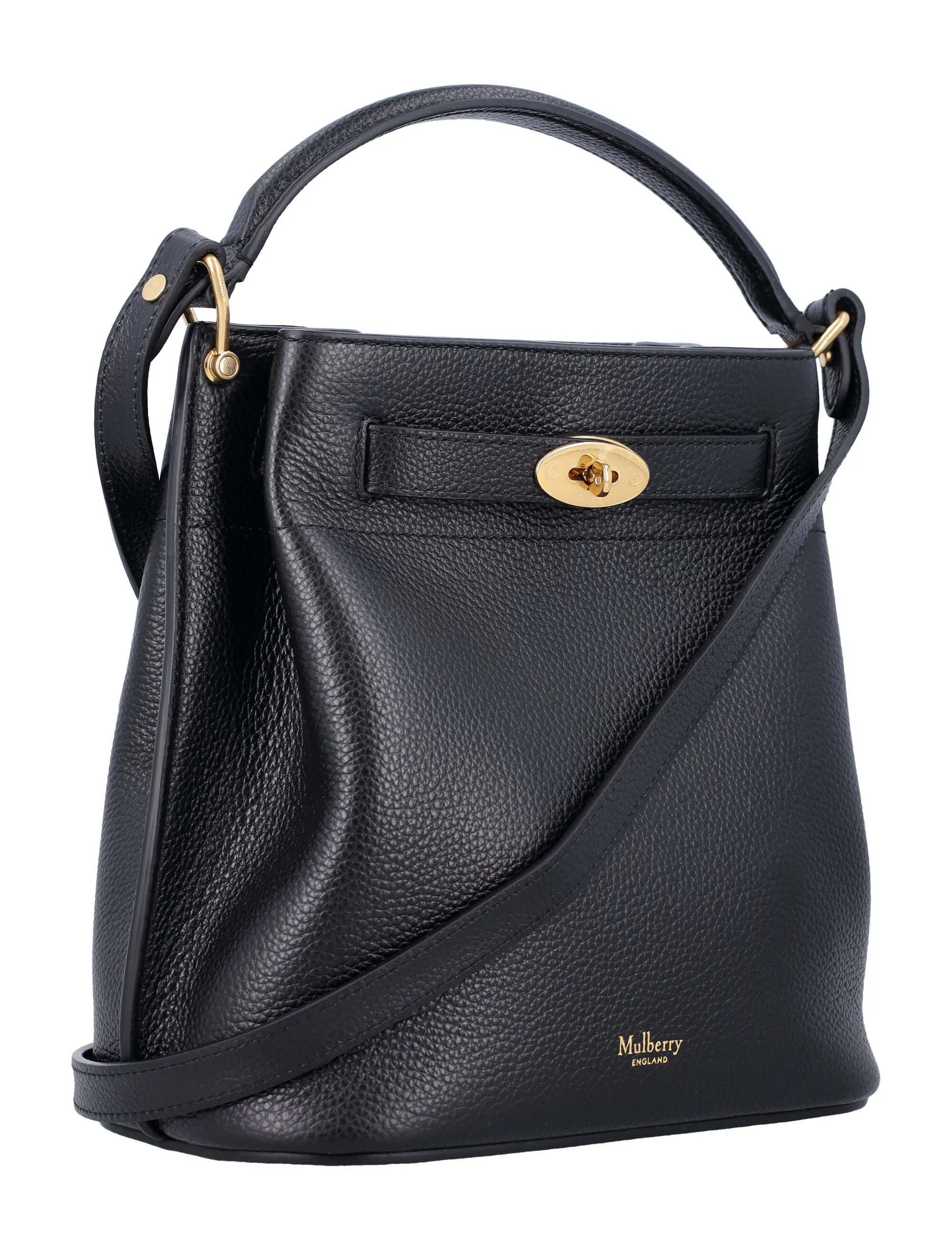 MULBERRY Islington Mini Leather Bucket Bag - 21x20x12 cm