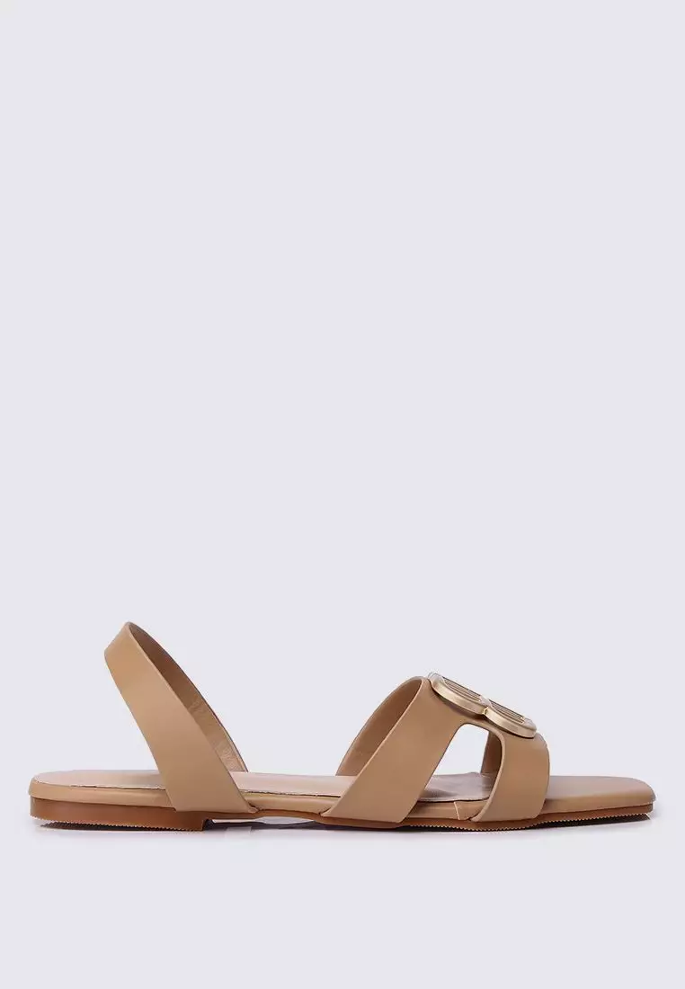 My Ballerine My Ballerine Berenice Comfy Sandals In Nude