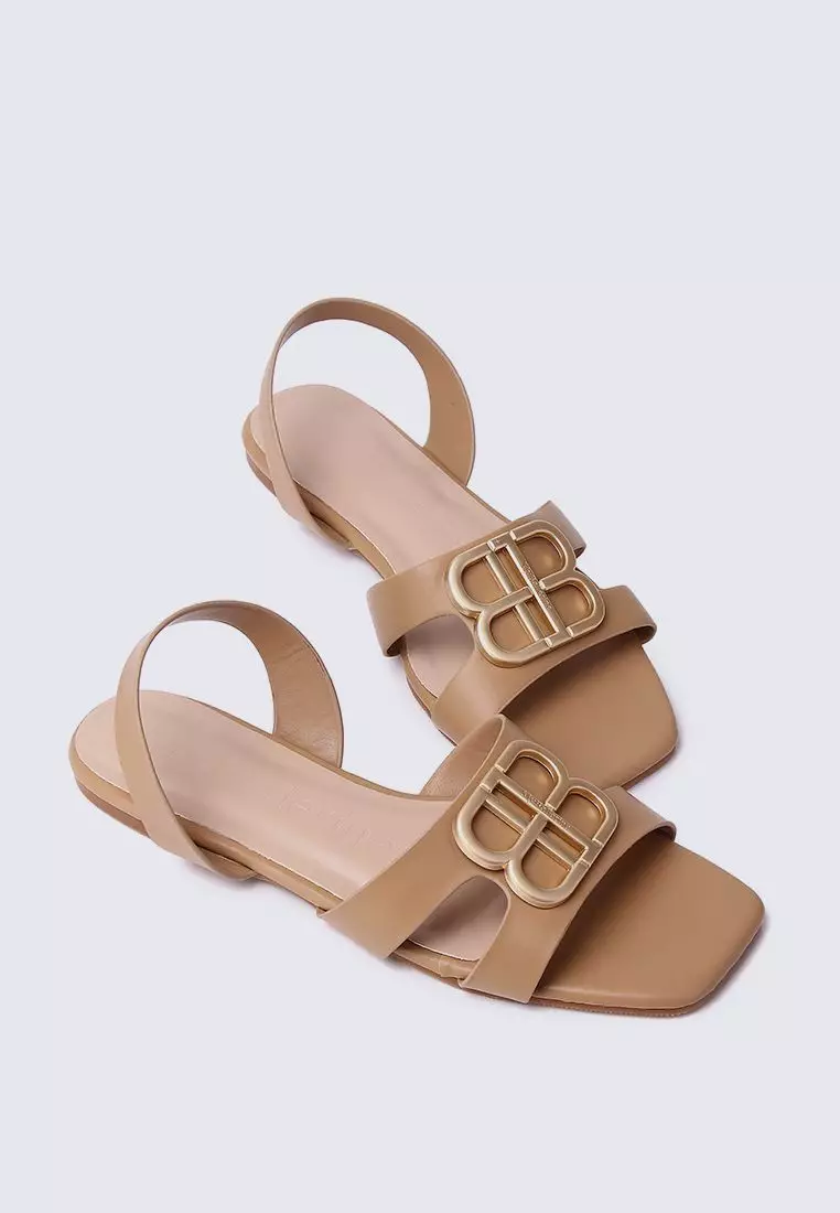 My Ballerine My Ballerine Berenice Comfy Sandals In Nude