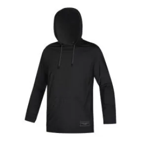 Mystic Chiller Hooded Long Sleeve Rash Vest - Black