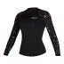 Mystic Diva 2mm Womens Long Sleeve Neoprene Vest 2021 - Black