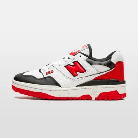 New Balance 550 White Red Black