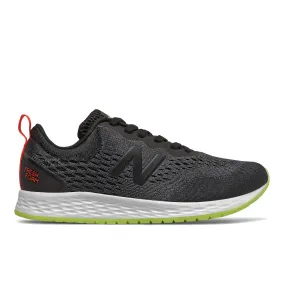 New Balance Kid's Arishi V3 Fresh Foam Running Shoe in Black Lemon Neo