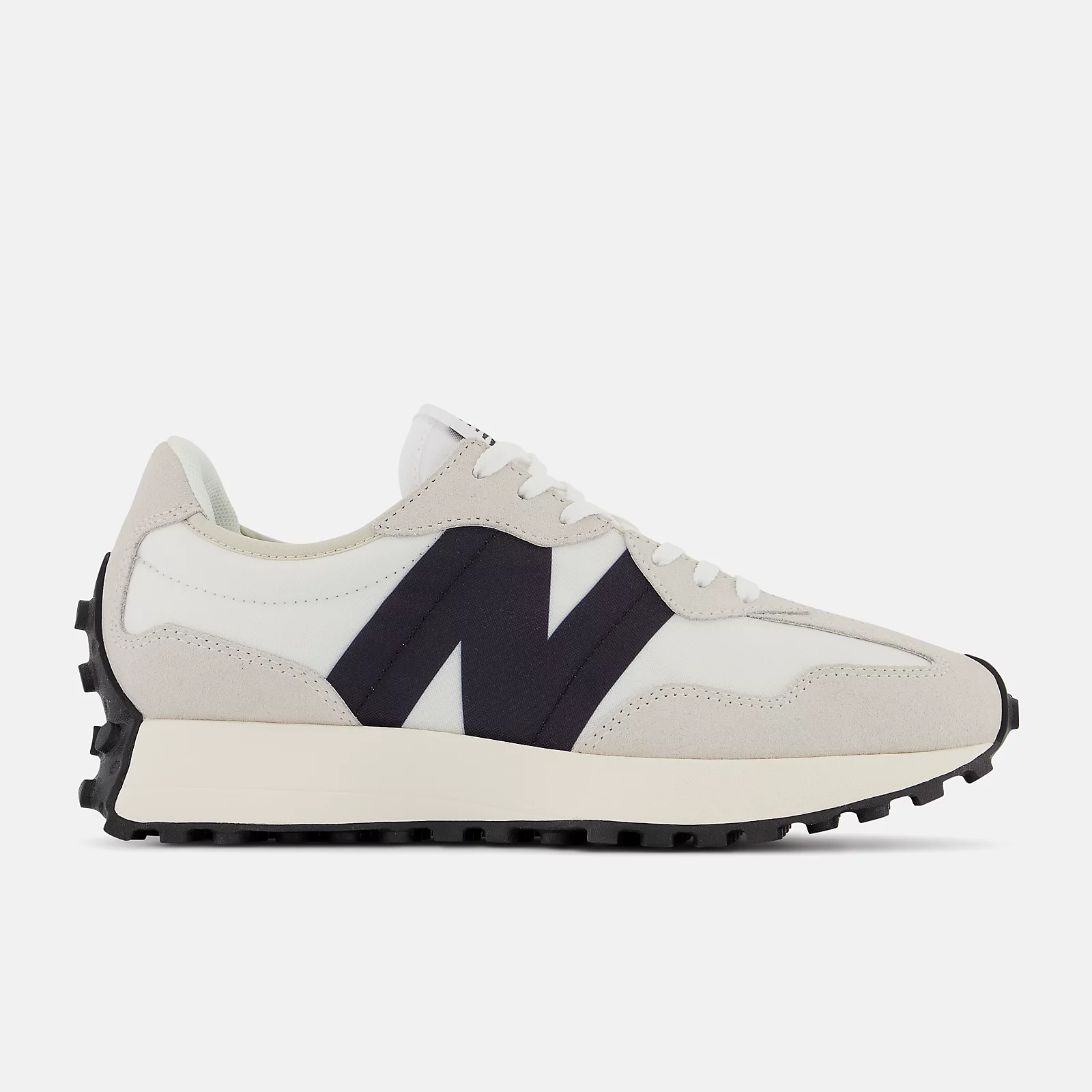 New Balance Women’s 327 Sea Salt with White and Black