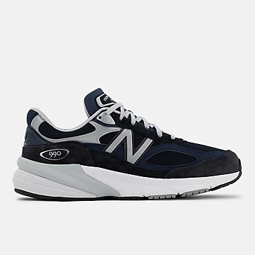 New Balance Women’s 990v6 Navy with White