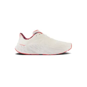 New Balance Women's Fresh Foam x More v4 Running Shoe White/Red