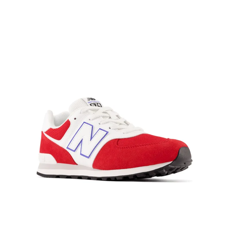 New Balance Youth 574 Running Shoe - GC574RW1 (Wide)