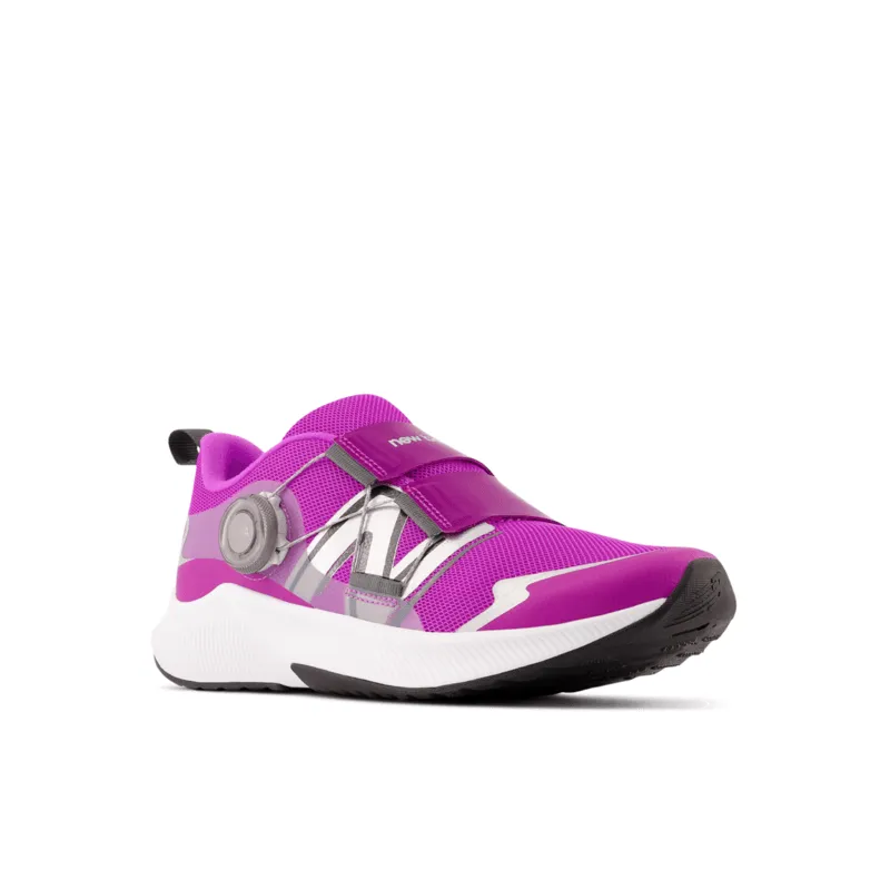 New Balance Youth Girls DynaSoft Reveal V4 BOA Running Shoe - GTRVLPK4 (Wide)