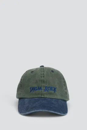 New York Embroidered Hat - Olive/Navy