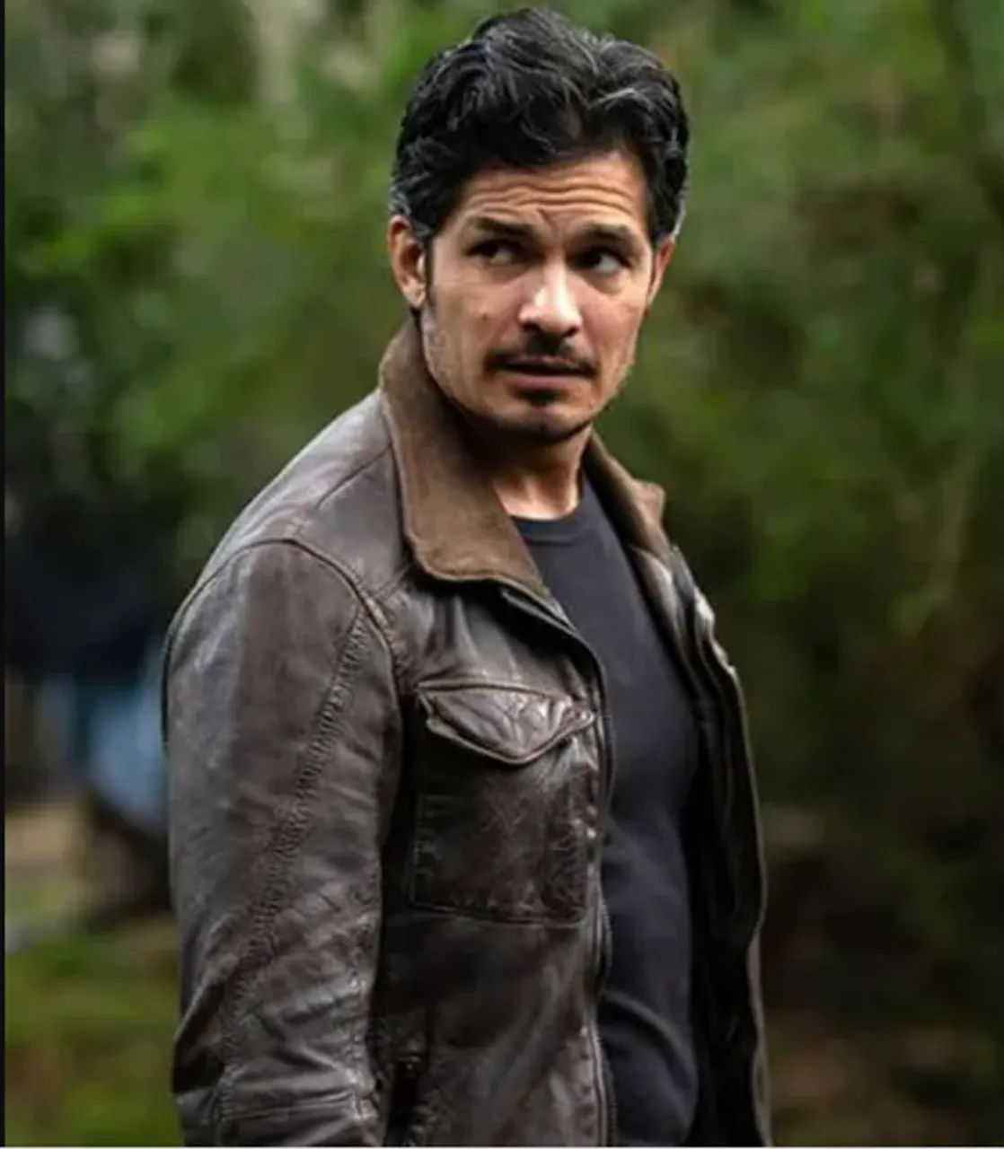 Nicholas Gonzalez La Brea Season 02 Brown Leather Jacket