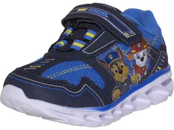 Nickelodeon Paw Patrol Little Boy's Sneakers Light Up Navy/Blue Sz: 11