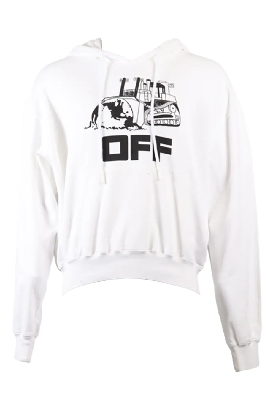 OFF-WHITE C/O VIRGIL ABLOH MEN'S COTTON HOODIE MEDIUM