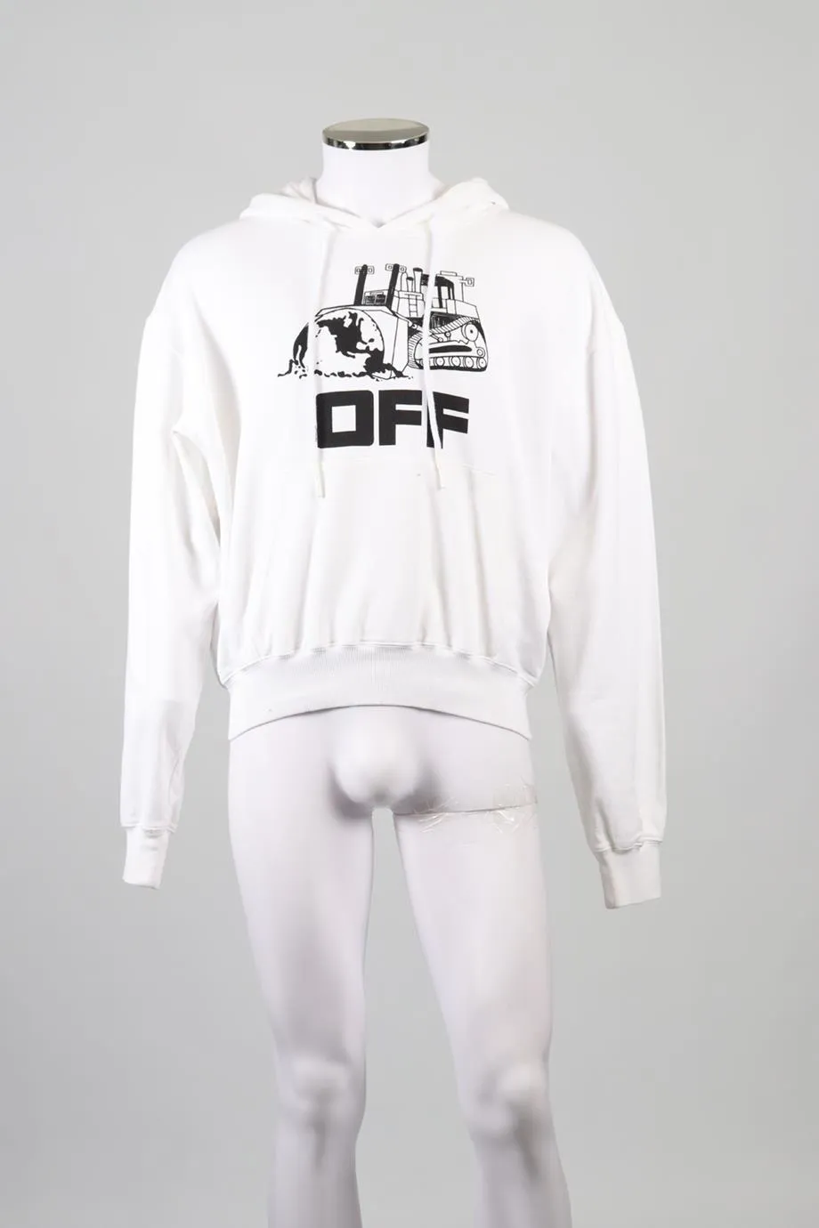 OFF-WHITE C/O VIRGIL ABLOH MEN'S COTTON HOODIE MEDIUM