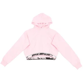 OFF-WHITE PINK KIDS GIRLS COTTON HOODIE 12 YEARS