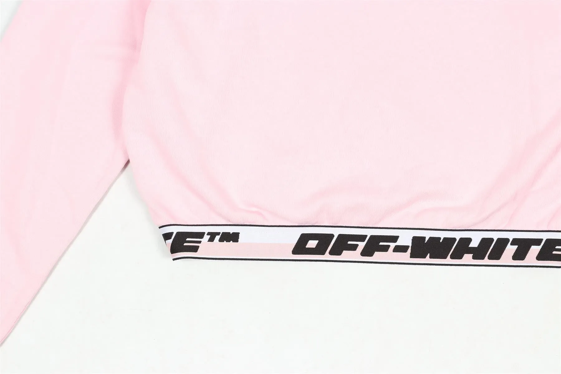 OFF-WHITE PINK KIDS GIRLS COTTON HOODIE 12 YEARS