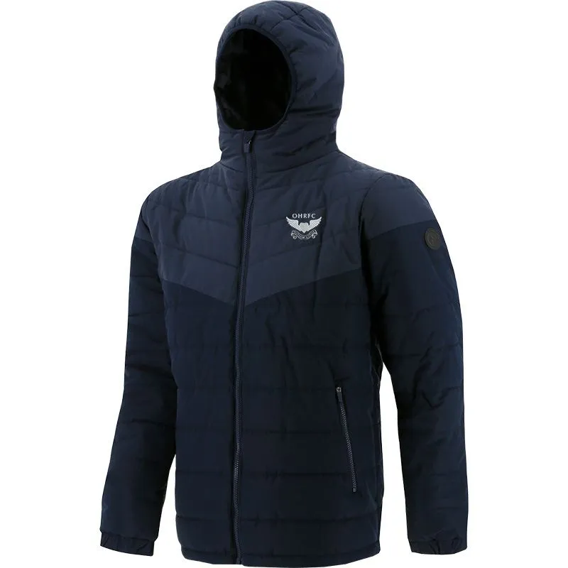 Old Haileyburians RFC Men's Maddox Hooded Padded Jacket Marine