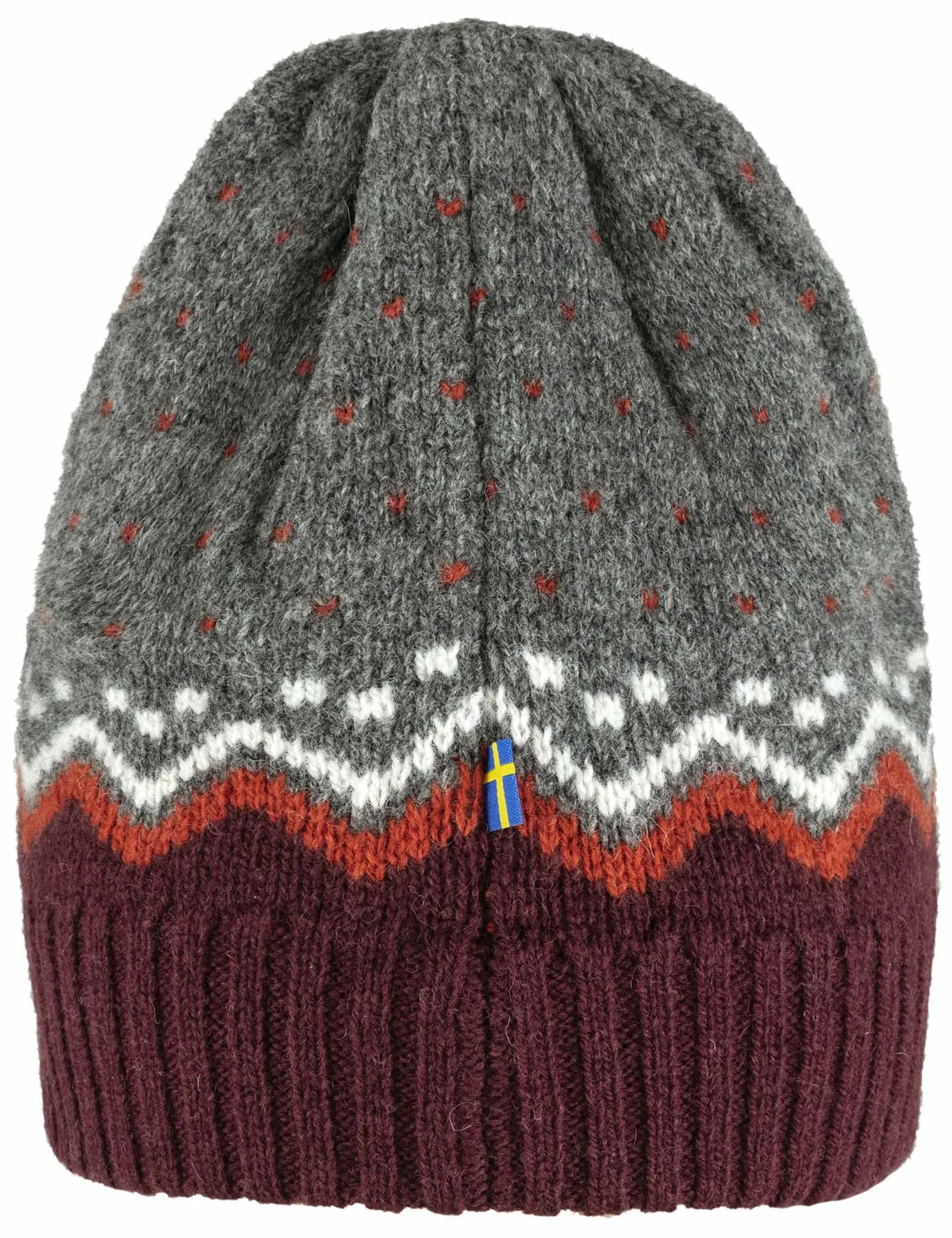 Ovik Knit Beanie Hat - Dark Garnet