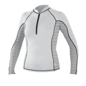 O'Neill Ladies Front Zip Long Sleeve Rash Vest