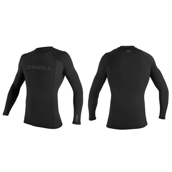 O'Neill Thermo X Long Sleeve Thermal Rash Vest - Black