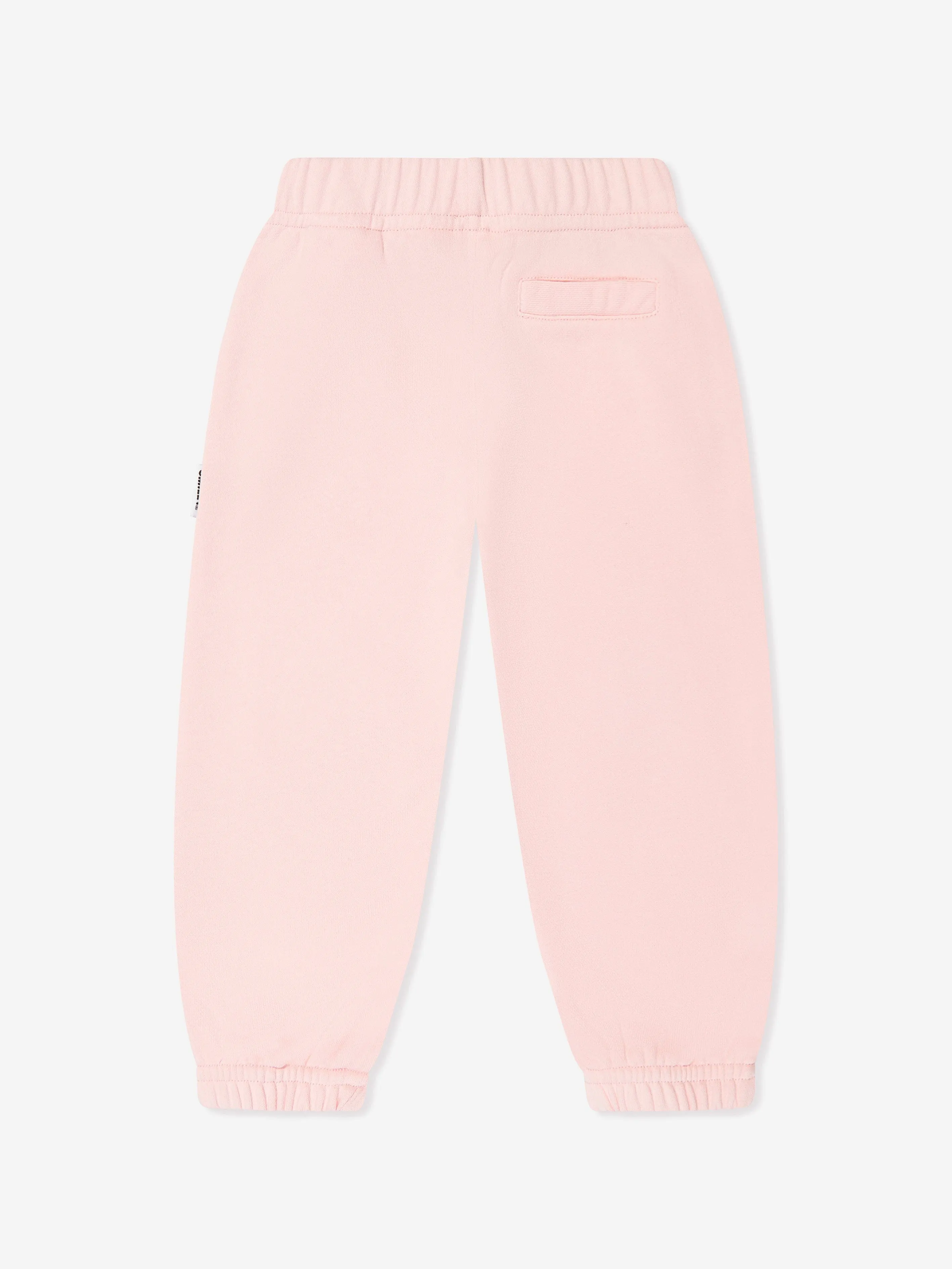 Palm Angels Baby Girls Smiley Brush Joggers in Pink