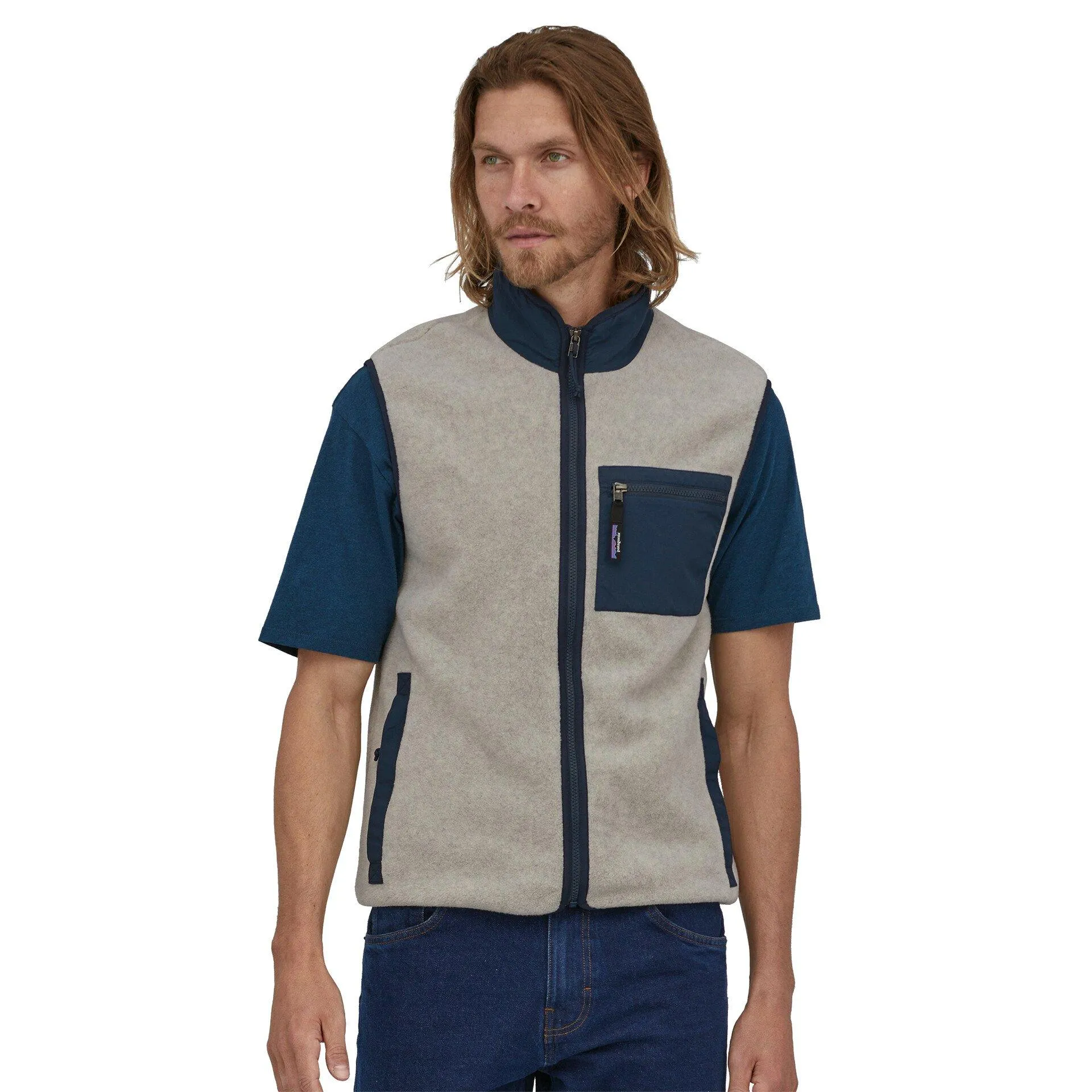 Patagonia Men's Synchilla Fleece Vest - Grey | Tiso