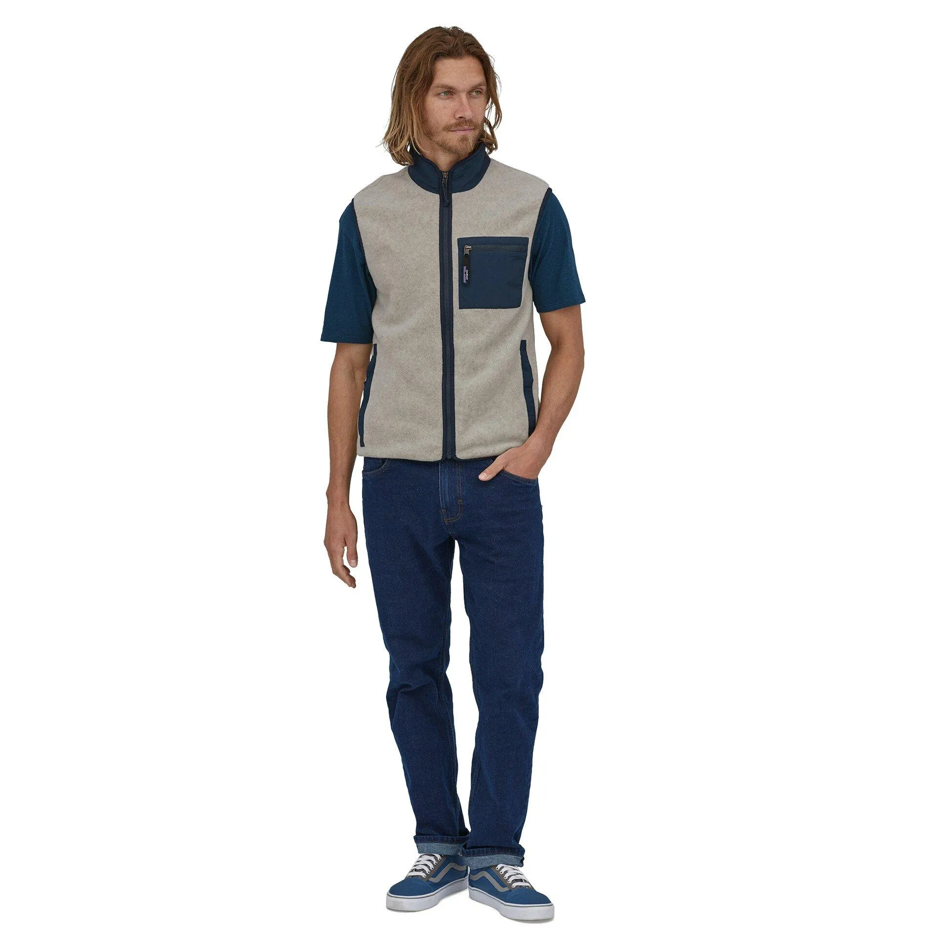 Patagonia Men's Synchilla Fleece Vest - Grey | Tiso